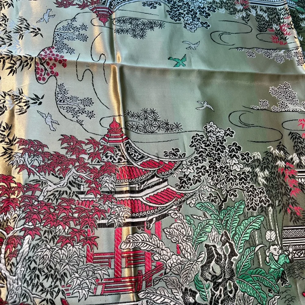 SALE! Chinese Colorful Silk Brocade Tapestry with Children Playing“Hangzhou”